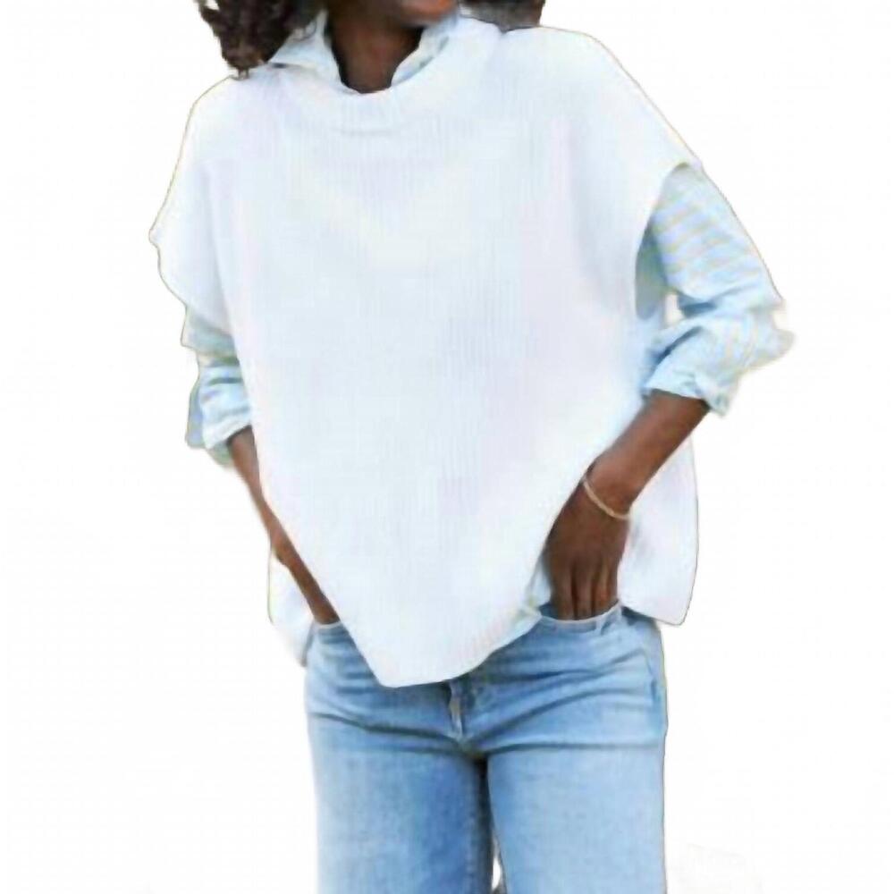 NEW FRANK & EILEEN women's montecito top in white - Picture 3 of 4